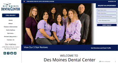Desktop Screenshot of desmoinesdentalcenter.com